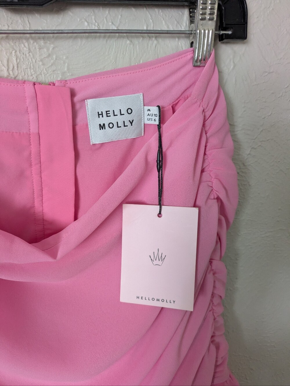 Hello Molly Pink Ruffled Mini Skirt - Picture 8 of 13